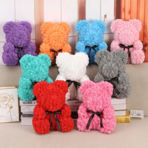 Rose Bear 25cm - Image 4