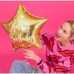 Μπαλόνι αστέρι "Happy Birthday" - Image 3