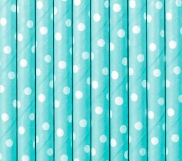 Καλαμάκια σιέλ πουά - 25 τμχ