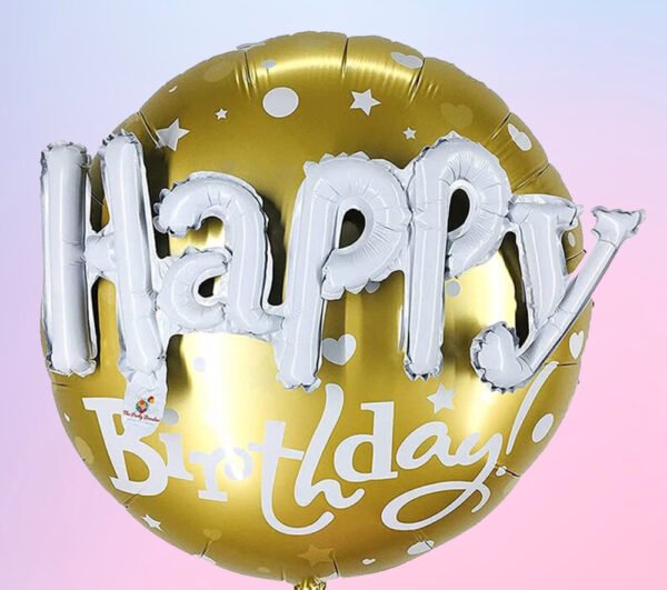 Μπαλόνι 3D "HAPPY BIRTHDAY" 24''