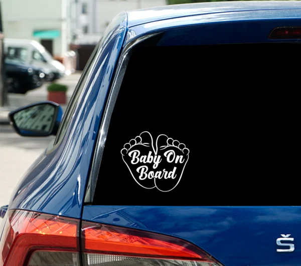 "BABY ON BOARD" ΑΥΤΟΚΟΛΛΗΤΟ