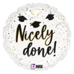 18″ Μπαλόνι Αποφοίτησης Σατέν Graduation Confetti - Image 2