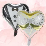 ΜΠΑΛΟΝΙΑ FOIL ΝΥΦΗ & ΓΑΜΠΡΟΣ - 11ΤΜΧ