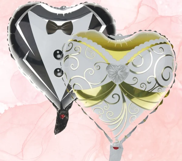 ΜΠΑΛΟΝΙΑ FOIL ΝΥΦΗ & ΓΑΜΠΡΟΣ - 11ΤΜΧ