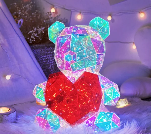 ΔΙΑΚΟΣΜΗΤΙΚΟ LED - ΑΡΚΟΥΔΑΚΙ ΜΕ ΚΑΡΔΙΑ