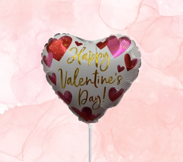 Mini Shape 10” Happy Valentine's Day
