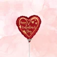 Mini Shape 10” Happy Valentine's Day