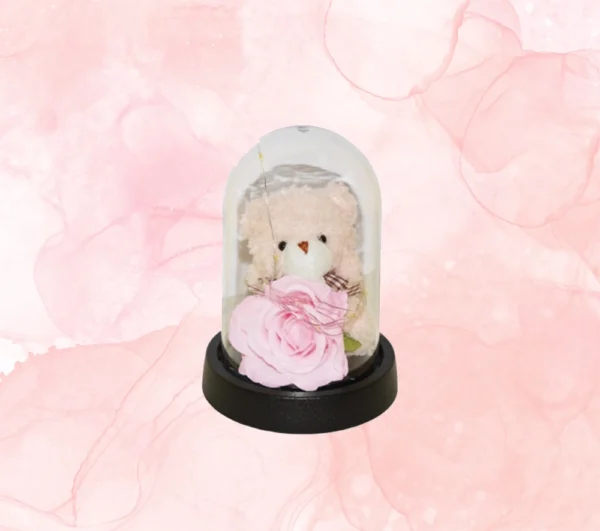 ΓΥΑΛΑ ΜΕ ΤΡΙΑΝΤΑΦΥΛΛΟ ΚΑΙ ΑΡΚΟΥΔΑΚΙ