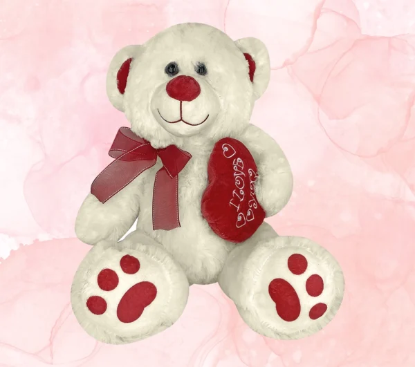 ΑΡΚΟΥΔΑΚΙ ΛΟΥΤΡΙΝΟ ΜΕ ΚΑΡΔΙΑ & ΚΟΡΔΕΛΑ