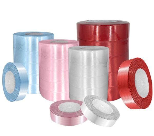 Κορδέλα Σατέν Μονόχρωμη 2,5cm - 25m