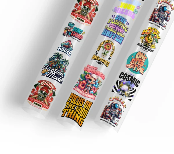 UV DTF αυτοκόλλητο Α3