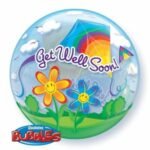 Μπαλόνι Bubble “Get Well Soon” - Image 2